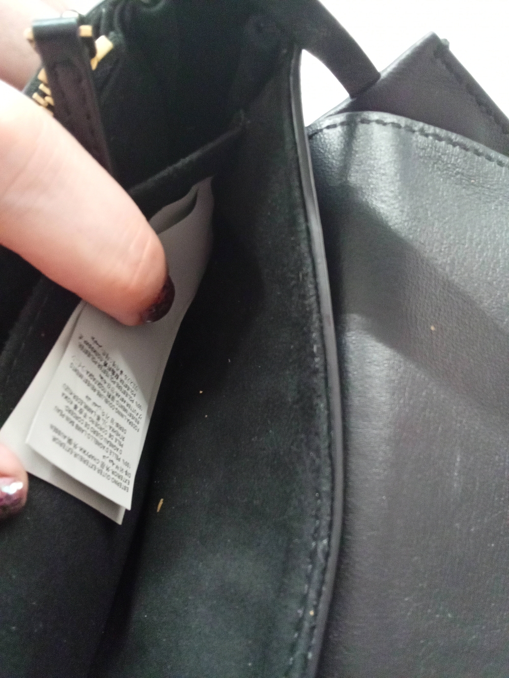 Versace Black Leather Crossbody Bag - Picture 10 of 10